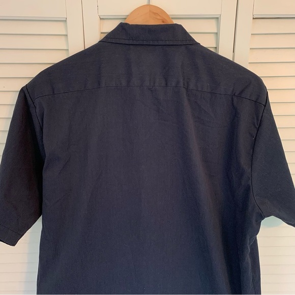 Orange County Choppers 'Old School New Rules' Navy Blue Work Button Up Shirt XL - Picture 4 of 8